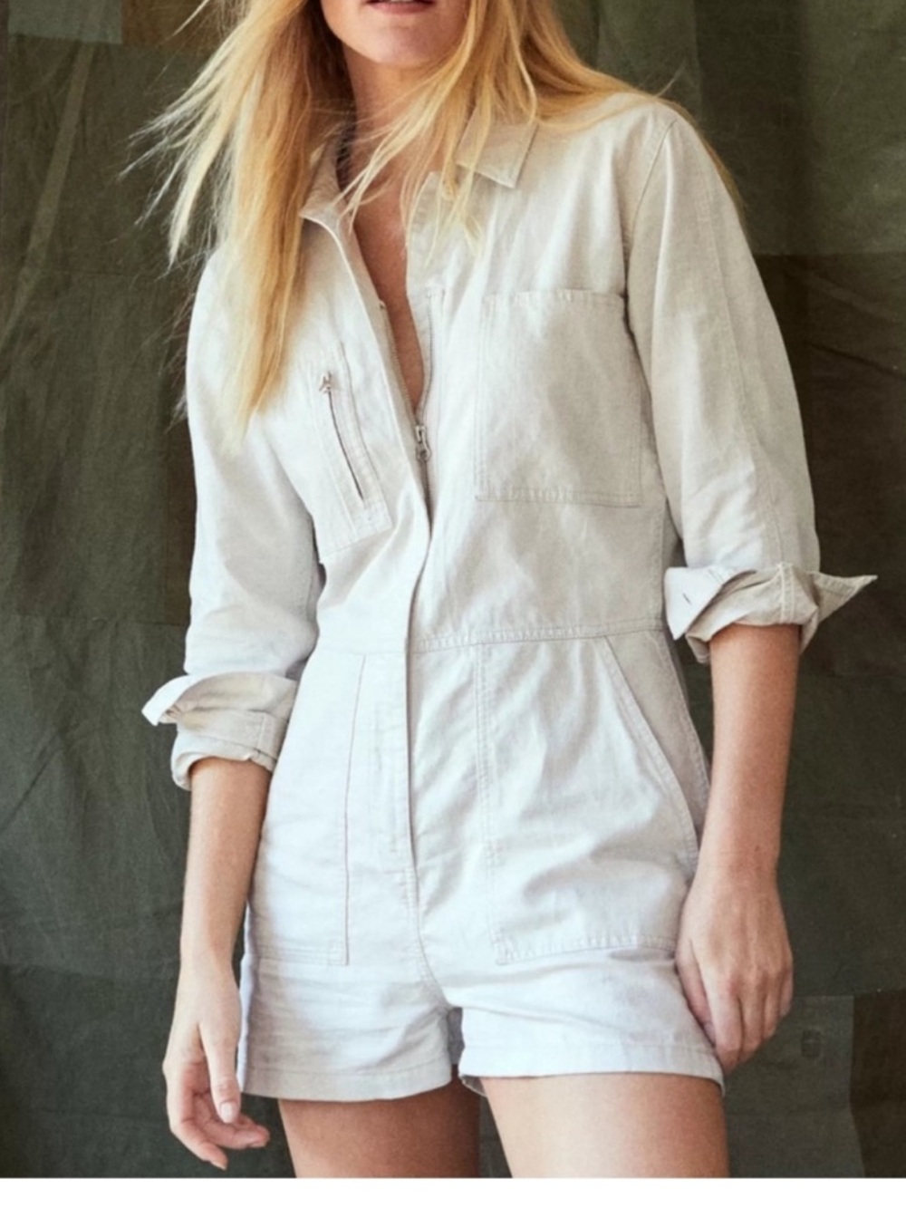 OUTERKNOWN STATION SUIT SHORTALL ROMPER